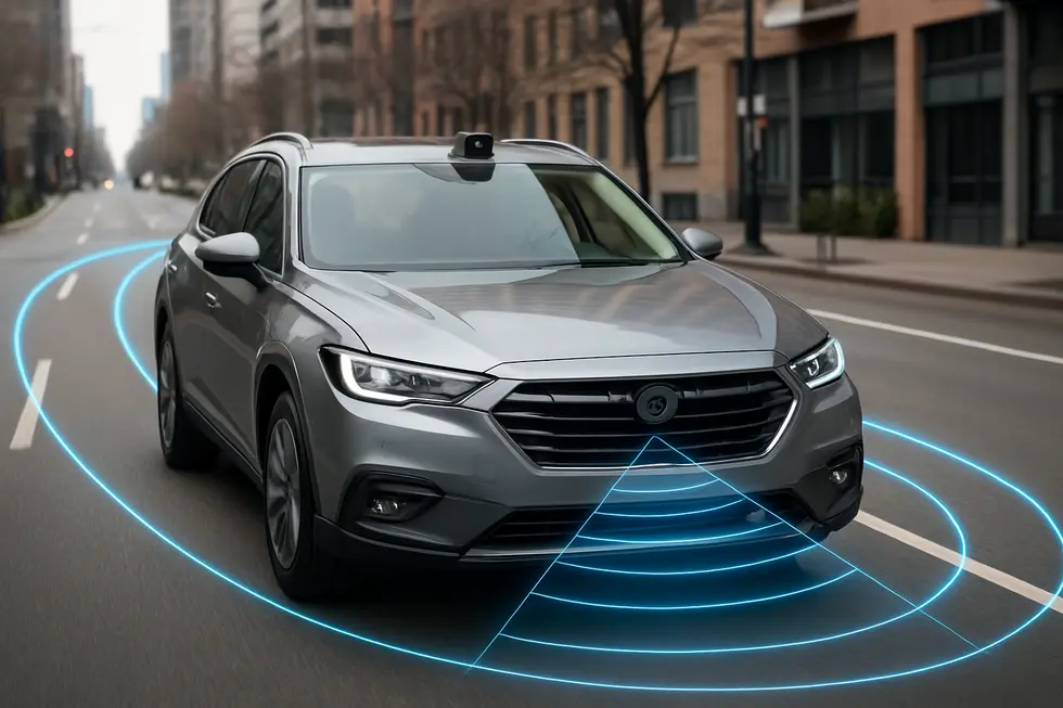 Modern vehicles equipped with Advanced Driver Assistance Systems (ADAS) enhance safety during traffic accidents.